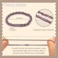 thumbnail image 3 of SOMUCH Boho Hair Accessories: Versatile Nylon Hair Scrunchies and Bracelets, Multicolor, ,Suitable for Outdoor, Gym, Travel, Office 20 ct, 3 of 7
