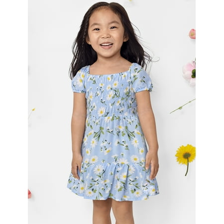 

The Children s Place Toddler Girl Smocked Dress Sizes 12M-5T