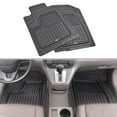 thumbnail image 3 of Motor Trend Performance Plus Rubber Car Floor Mats - Heavy Duty Semi-Custom All-Weather Liners - 4pc Set, 3 of 8