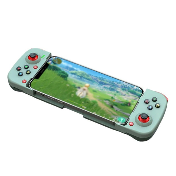 Bek Snoep criticus 2022 Bluetooth Mobile Gamepad Wireless Game Controller for  PS4/Switch/Android/iPhone/Xbox/iOS MFI/Cloud Game, Green - Walmart.com