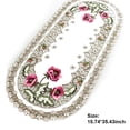 thumbnail image 3 of Wosthever Camino de Estilo simple de café Adorno de Decoraciones de mantel Decoraciones de mantel rosa 40 * 90 cm Type3 NO3, 3 of 6