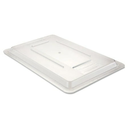 

Rubbermaid Commercial Food/Tote Box Lids 12 x 18 Clear Plastic (3310CLE)