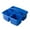 Blue, variant on TINYSOME Portable 3 Compartments Storage Caddy with Carrying Handle Plastic Divided Basket Bin Box Multiuse Arts Crafts Caddies