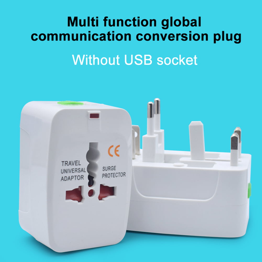 Universal US UK to EU Euro Plug AC Power Travel Home Charger Converter Adapter L 
