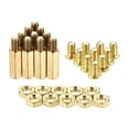 thumbnail image 1 of Unique Bargains Laiton Hexagonal Mâle-Femelle Vis Écrou Kit 20 Ensembles 16mm + 6mm, 1 of 6