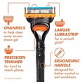 thumbnail image 3 of Gillette Fusion5 Shaving Razor for Men, Razor Handle, 1 Refill, 3 of 6