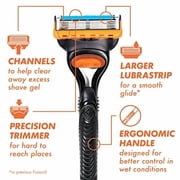Gillette Fusion5 Shaving Razor for Men, Razor Handle, 1 Refill