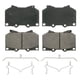 thumbnail image 1 of Balatas Ceramicas WAGNER Sequoia 2001 al 2003 Toyota V8 4.7L Delanteras, 1 of 4