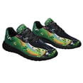 thumbnail image 6 of Black Cat Irish StPatrick's Day Shoes Sneakers Black Size 11.5, 6 of 7