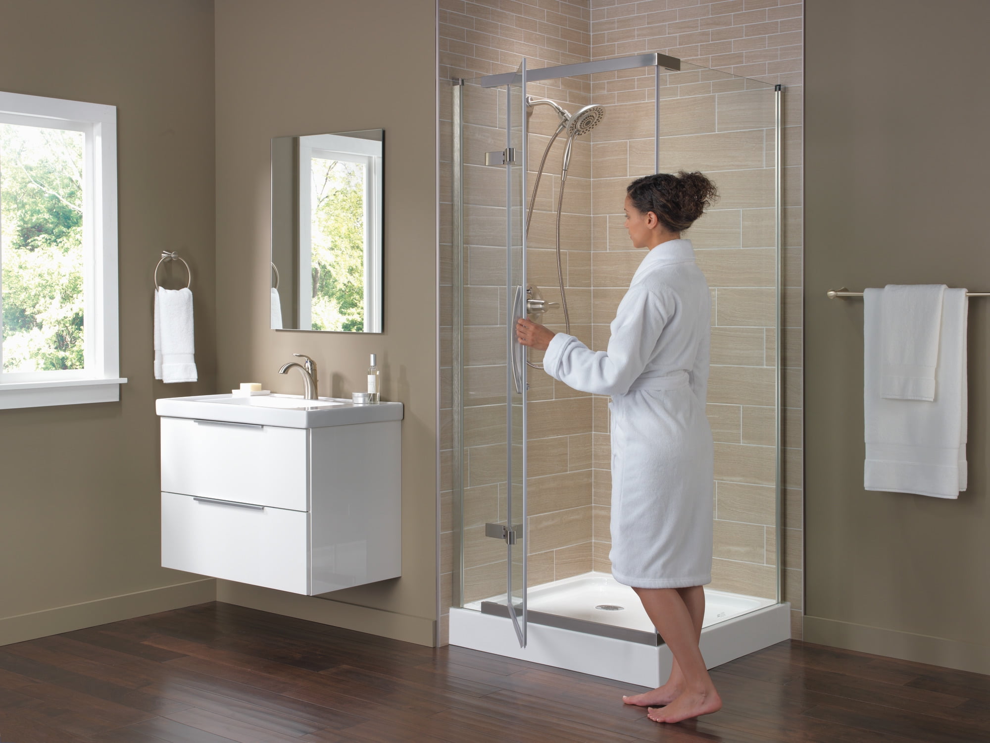 Delta Lahara Single Handle Bathroom Faucet in Stainless 538-SSMPU-DST