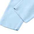 thumbnail image 4 of CPNG Children's Boys Girls Thermal Underwear Autumn Winter Base Layer Round Neck Heated Autumn Clothes and Long Trousers Set(Sky Blue,7-8 Years), 4 of 5
