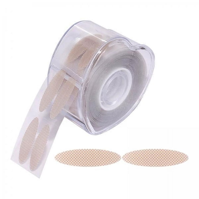 5 X 600 Piezas de Cinta Adhesiva para Párpados Dobles, Levantamiento Instantáneo de Párpados de Fibra Sintética para Párpados Caídos Y Desiguales con 5 piezas