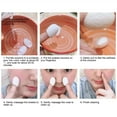 thumbnail image 3 of MODANU 50Pcs Silkworm Cocoons, Natural Facial Care Silks Cocoons Silk Cocoons Peeling Silkworm Balls for Facial Care, 3 of 9