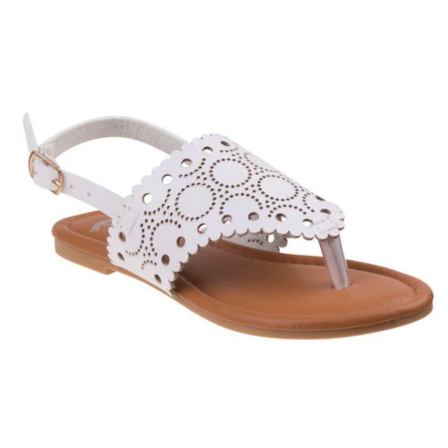 girls white sandals size 2