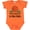 Orange, variant on Inktastic Basketball My Daddy is the Coach Boys or Girls Baby Bodysuit