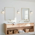 thumbnail image 6 of 55149CH Kichler Lighting Hex - 1 Light Wall Sconce-11.5 Inches Tall and 5.75 Inches Wide-Chrome Finish, 6 of 8