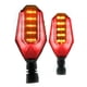 thumbnail image 1 of Direccionales Para Moto Rasen Led Doble Dim Universal   rojo, 1 of 10