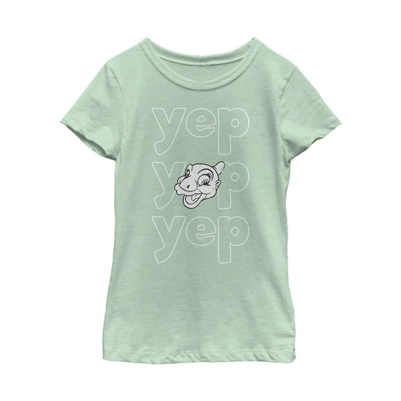 Girl's The Land Before Time Ducky Catchphrase  Graphic Tee Mint Medium