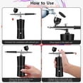 thumbnail image 5 of Portable Air Compressor Kit for Airbrush Painting, Nail Art, and Tattoos - Smallzonex Airbrush Spray, 5 of 14