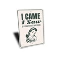 thumbnail image 3 of Funny People Novelty Sign, Metal Wall Decor - 10x14 inches, 3 of 4