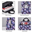 thumbnail image 3 of Yiaed cool flower Skull Print Lightweight Backpack Travel Backpacks Hiking Daypack for Women Men, 3 of 5