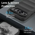 thumbnail image 2 of Color Liquid Silicone Matte Phone Case for Google Pixel 9 Skin Feel Armor Shockproof Protect Soft Cover - White, 2 of 5