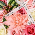 thumbnail image 3 of Juego de caja de flores artificiales para boda, dama de honor, ramos de novia, centros de mesa, decoración del hogar, regalo, 3 of 5