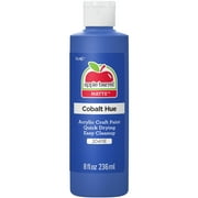 Apple Barrel 20411E Acrylic Craft Paint, Matte Finish, Cobalt Hue, 8 fl oz