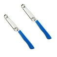 thumbnail image 2 of 2025 New Multifunctional Three-Purpose Spring Fruit Knife, Stainless Steel Blades With Spring Mechanism For Slicing Carving Vegetable Cutting, 2Pcs Household Kitchen Tool For, 2 of 6