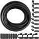 thumbnail image 1 of Manguera de combustible VEVOR 6AN 10M trenzada de nailon de acero inoxidable con 20 PCS Kit de adaptador, 1 of 9