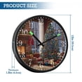 thumbnail image 3 of Voice Activated Clock with Glow Light 12 Inch Large Silent Wall Clock Battery Operated for Home Decor Christmas Decorations in The Room, 3 of 8