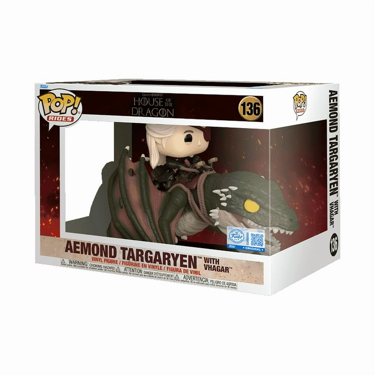 FUNKO POP!  ハウス・オブ・ザ・ドラゴン　エイモンド　ヴァーガー Funko Pop! House of the Dragon Aemond Targaryen with Vhagar #136