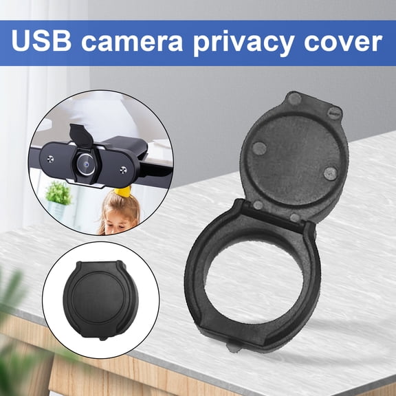 Naierhg USB Webcam Cover Universal Anti-spy Ultra-thin Webcam Privacy Shutter Computer Camera Lens Cap for Laptop