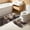 Brown-BW, variant on 16x72in fluffy long floor runner,high pile soft carpet,latex backed non slip mat for laundry room bathroom daily use