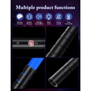 JvmuSaber Real Lightup Saber Toys Fx Saber Dueling Force RGB Sword 15 Colors 3 Sound Modes for Adults, Black