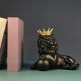 thumbnail image 4 of 2 Piezas León Estatua Animal Ornamento Hogar Escultura Estatuilla Decoraciones Soledad Estatuilla abstracta, 4 of 10