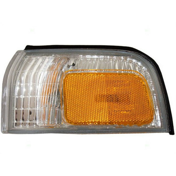 Left Turn Signal / Parking Light Assembly - Compatible with 1990 - 1991 Honda Accord 2.2L 4-Cylinder Naturally Aspirated SOHC GAS