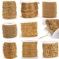 thumbnail image 2 of Cable de enlace de acero inoxidable para fabricación de joyas, 2 metros, cadena de cuentas Rolo, collar, pulsera, componentes de tobillera, 2 of 4