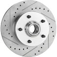 thumbnail image 3 of 69-72 GM Drilled and Slotted Brake Rotors, 11 In., 5 on 4 3/4 BP, 3 of 6