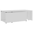 thumbnail image 3 of vidaXL Coffee Table White 150x50x35 cm Engineered Wood, 3 of 5