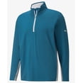 thumbnail image 2 of PUMA Golf Men's Gamer 1/4-Zip Performance Pullover, 2X-Large Bright Cobalt -, 2 of 11