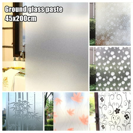 18 X78 Waterproof Privacy Window Film Sticker Frosted Window Film