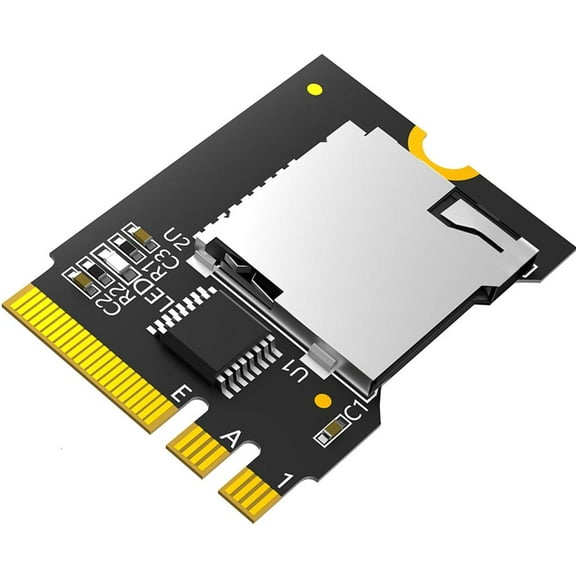 LAIQIEN M.2 NGFF Key A E WIFI Slot to T-Flash Card Reader T-Flash Card M.2 A E Card Adapter Kit PC