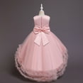 thumbnail image 6 of GYRATEDREAM Princess Girls Dress for Wedding Birthday Party with Train Size 3-10 Years, 6 of 11