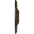 thumbnail image 4 of Ekena Millwork 26"OD x 3"P Tristan Ceiling Medallion (Fits Canopies up to 5 1/2"), Hand-Painted Green Gold, 4 of 5