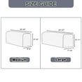 thumbnail image 3 of Couch Arm Covers, Sofa Arm Covers Set Of 2 Stretch Anti - Slip Furniture Protector Washable Armchair Slipcovers For Fabric Sofas, Soft And Easy - To - Stretch Armrest, 3 of 3