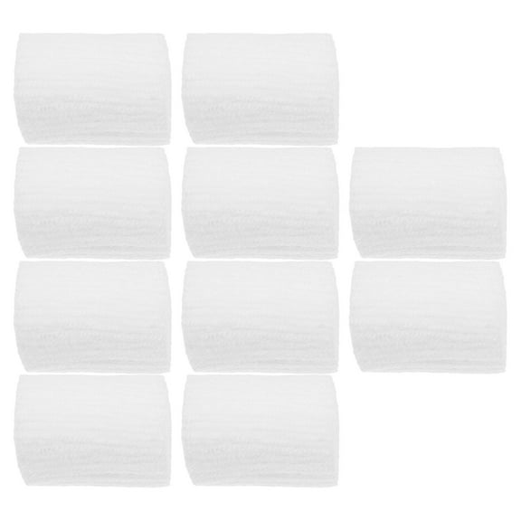 HOMOBABE 10Pcs Latch Hook Yarn Bundles White For Diy Enthusiasts