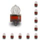 thumbnail image 3 of Greeniant Señuelo de pesca Luz nocturna Resuable Impermeable LED Pescado Lámpara Cebo Luz roja Luz roja 10piezas, 3 of 6