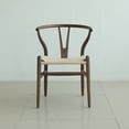 thumbnail image 2 of Crafters and Weavers Isabella American Black Walnut Dining Chair (Set of 6), 2 of 3