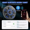 thumbnail image 3 of Music Boxing Machine with Boxing Gloves, Wall Mounted Smart Bluetooth Music Boxing Trainer, Electronic Boxing Target Workout Punching Equipment for Home, Indoor and Gym, Blue Lighting, 3 of 10